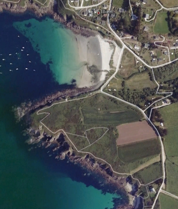 Point de Illien - Picture source Google Earth